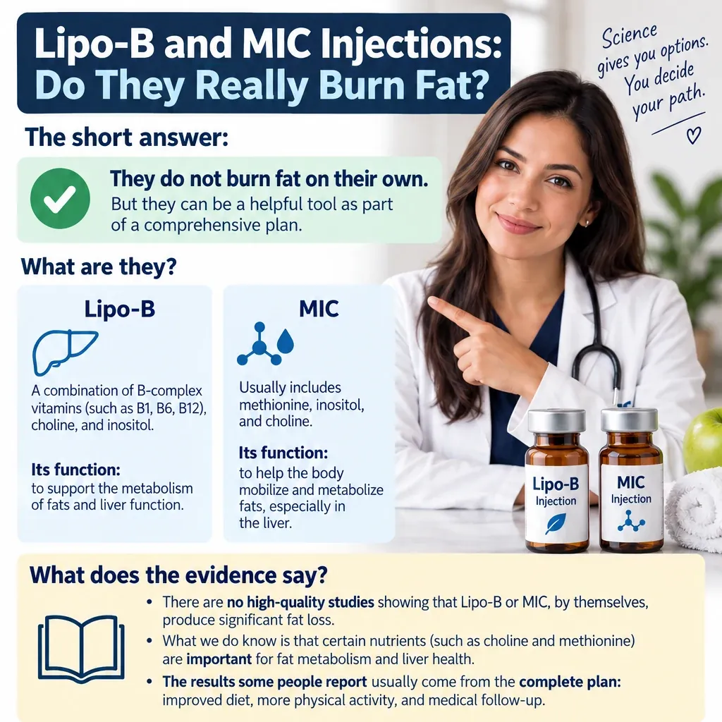 Lipo-B and MIC injections: do they actually burn fat?