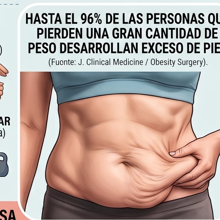 Piel flácida al bajar de peso