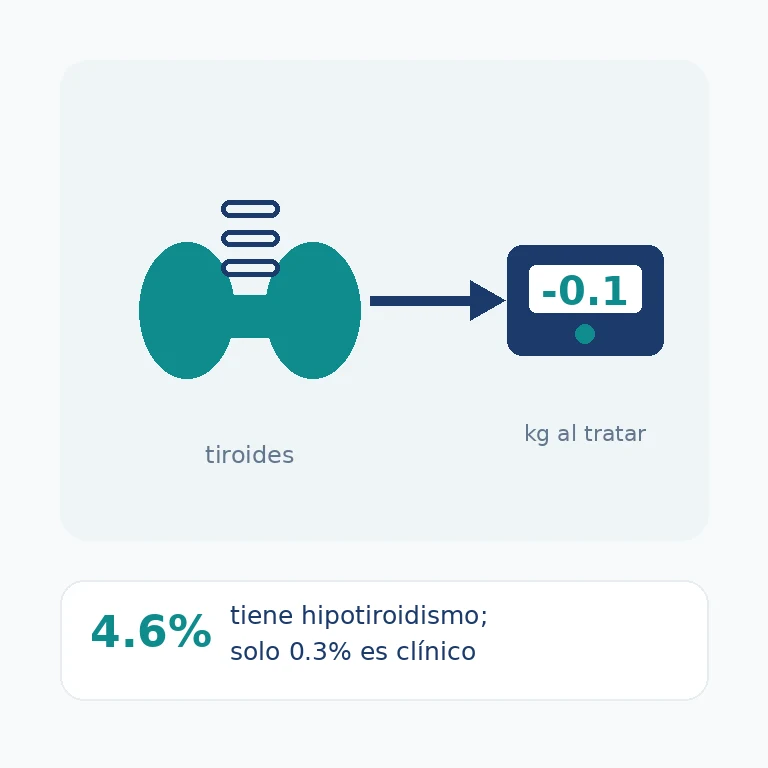 Tiroides y peso