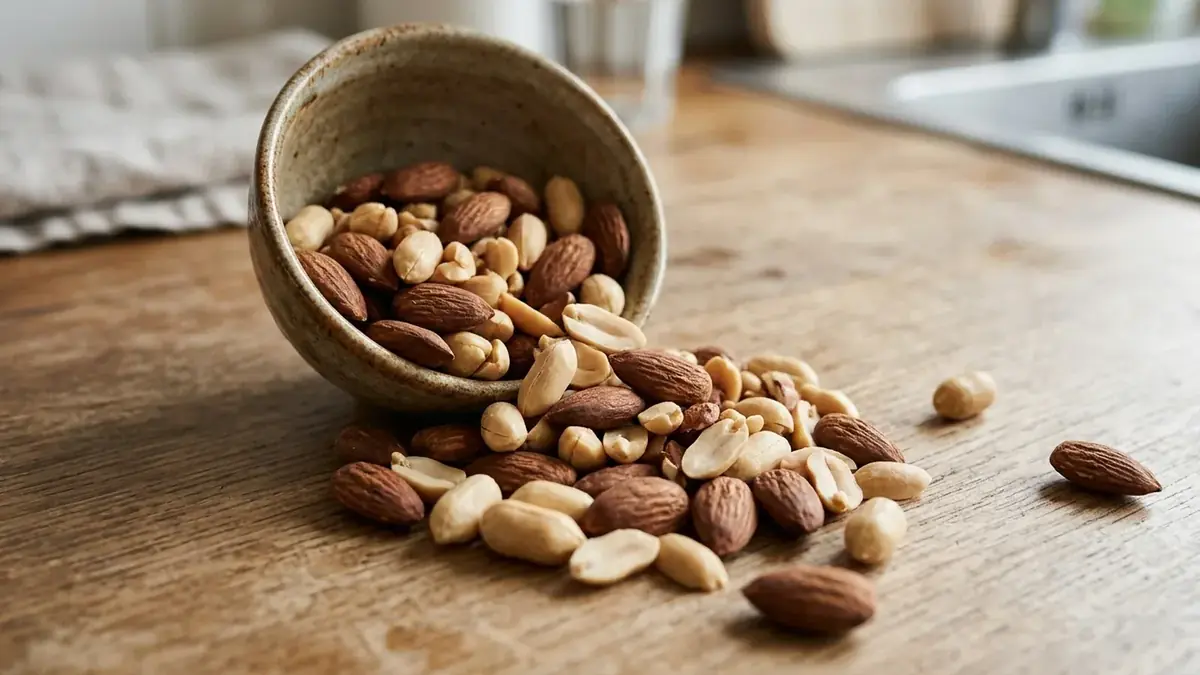 Nuts don't make you gain weight: 129 calories a handful, not 170 | SCTS1