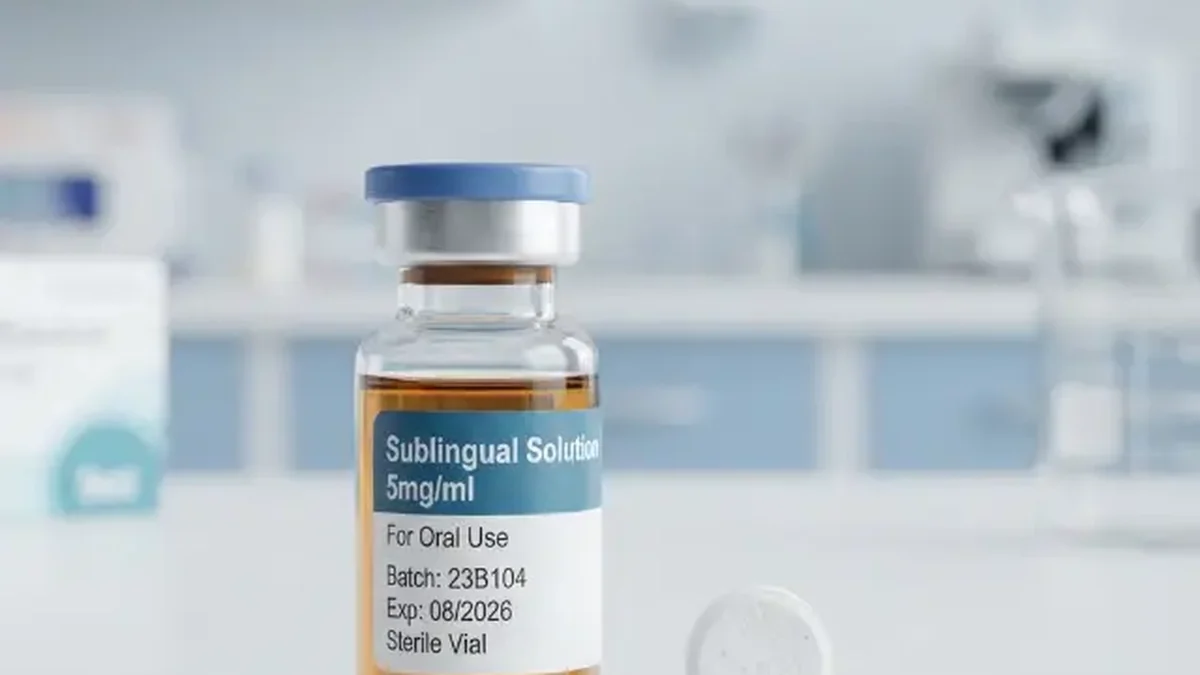 Comparación entre una presentación sublingual y una inyectable